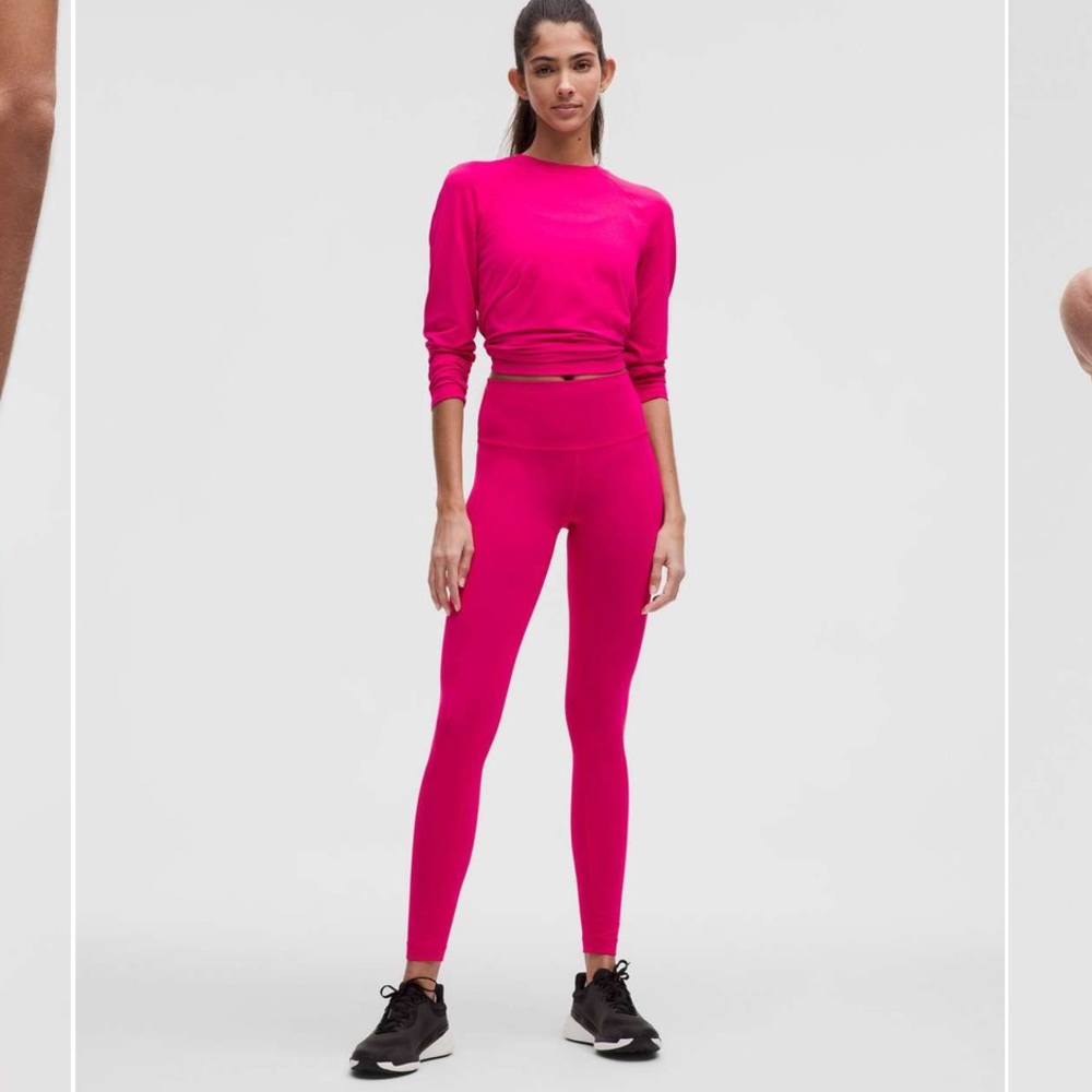 lululemon Wunder Train High-RiseTights in Passionate Pink-Size 8-NWT - Picture 4 of 9
